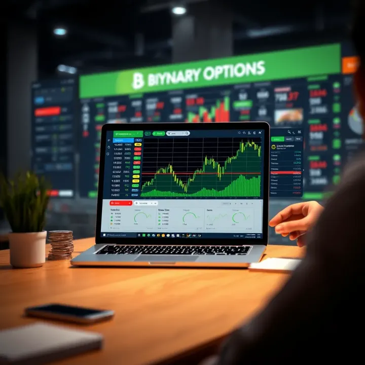 Overview of binary options platforms highlighting key features and risk indicators