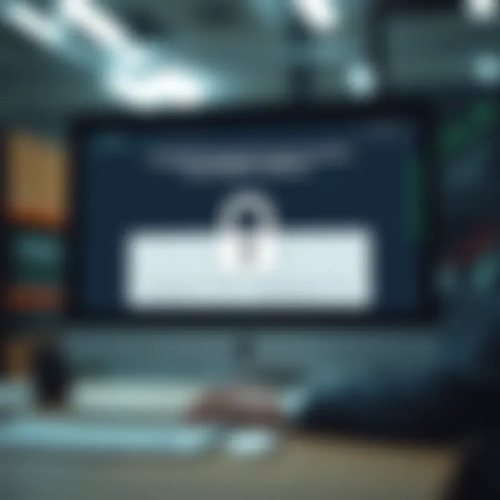 Visual guide showing troubleshooting options to recover access to IQ Option account