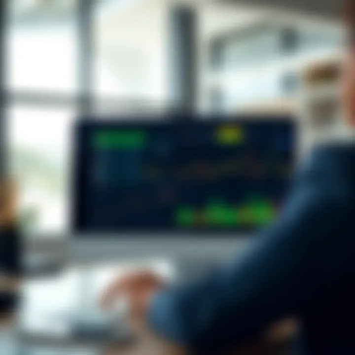 User interface showing Quotex platform features and trading options