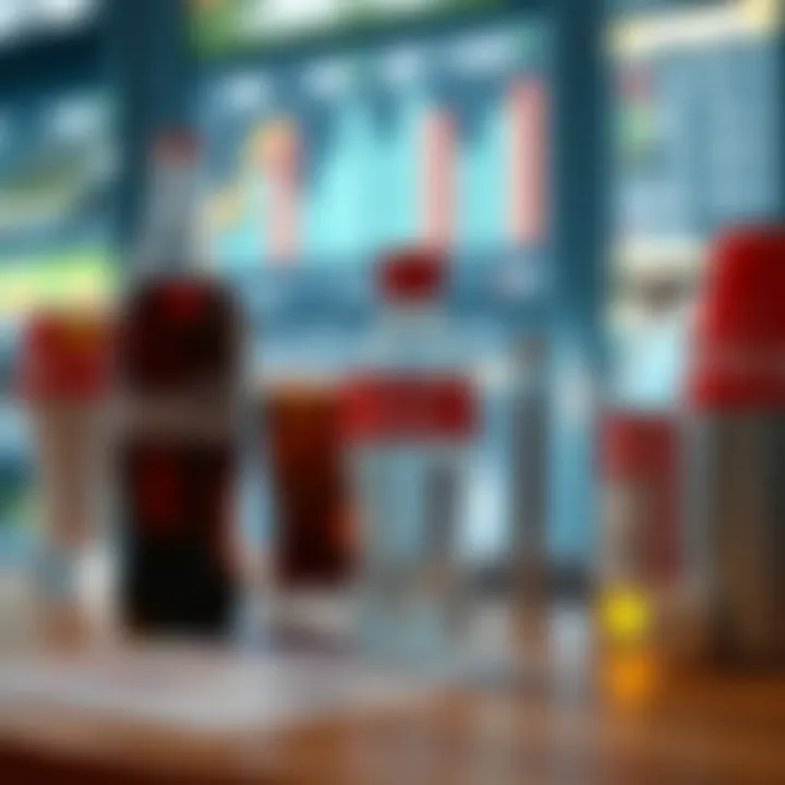 Competitive strategies and market positioning visualized through charts and product comparisons