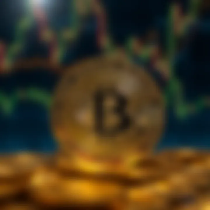 Conceptual illustration of challenges and opportunities in the Bitcoin market