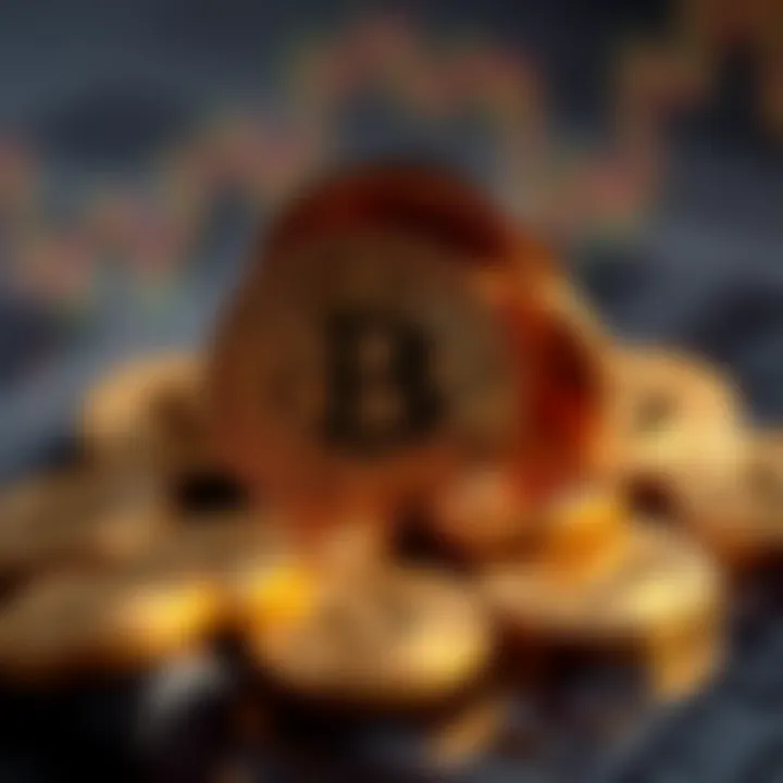 Illustration representing regulatory challenges and market expectations for cryptocurrency