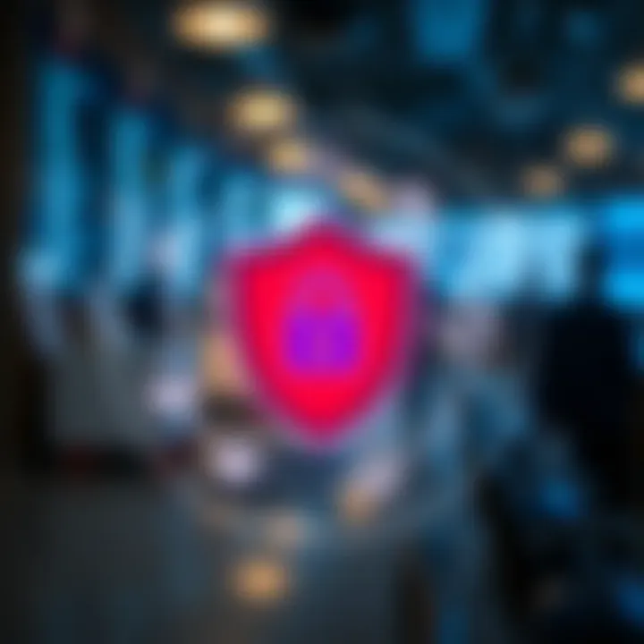 Security icons illustrating safe trading environment on Quotex platform