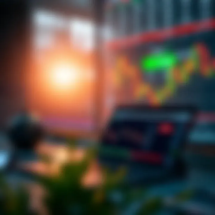 Illustration showing transparent backgrounds of PNG files used in digital trading platforms