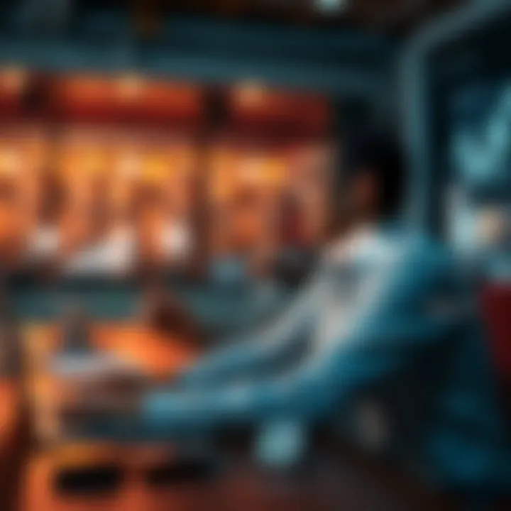 Illustration of investment strategies and risk management concepts related to Quaotex platform