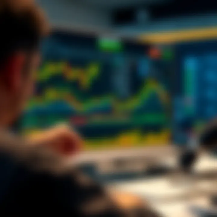 Overview of Quaotex trading platform dashboard displaying market charts and trading options