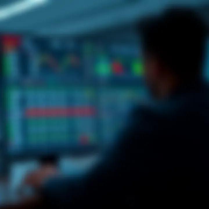 Overview of the Binary broker platform interface showing different operation types