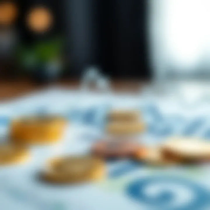 Graph showing euro to Brazilian real exchange rate fluctuations influenced by economic indicators