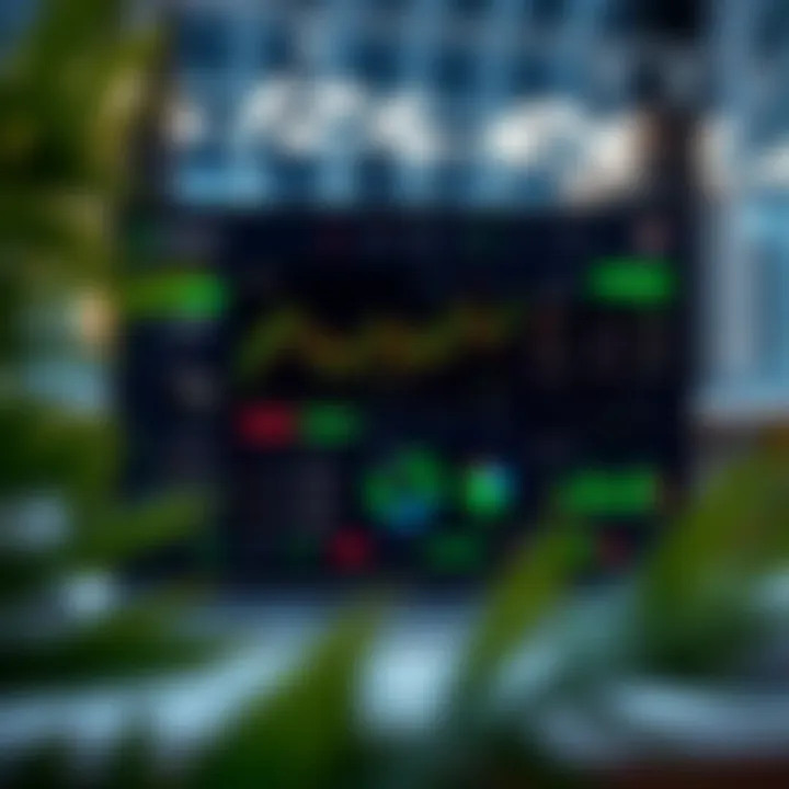 Quotex Platform Dashboard Featuring Trading Tools and Customization Dashboard of Quotex platform showcasing various trading tools and customization options