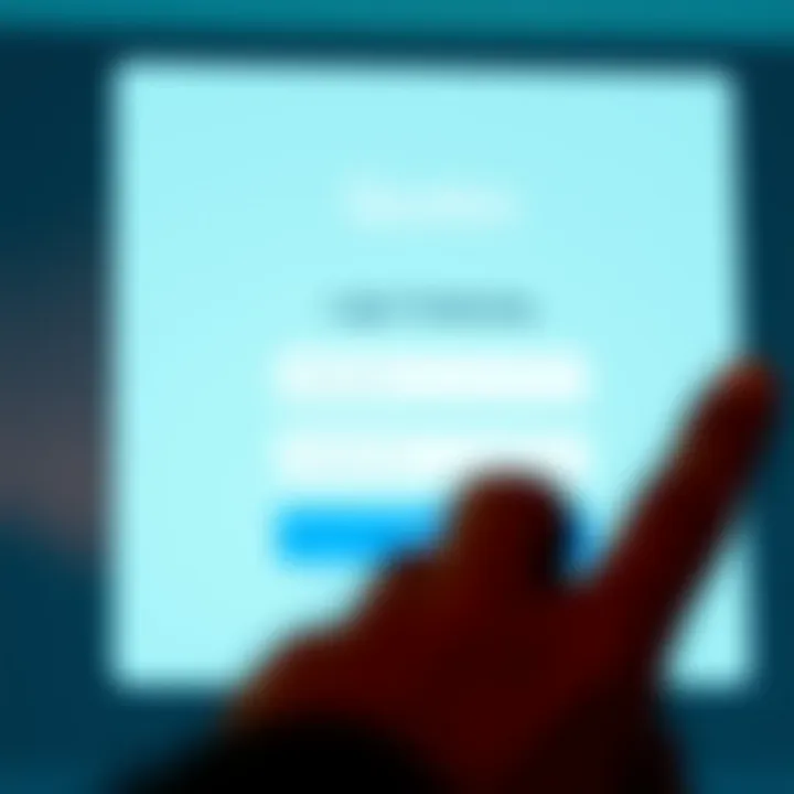 User interface showing login credentials input fields on Quotex platform