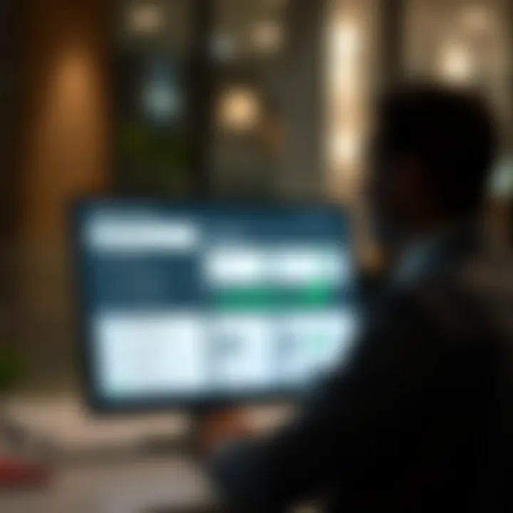 User navigating support options on Quotex platform interface for troubleshooting