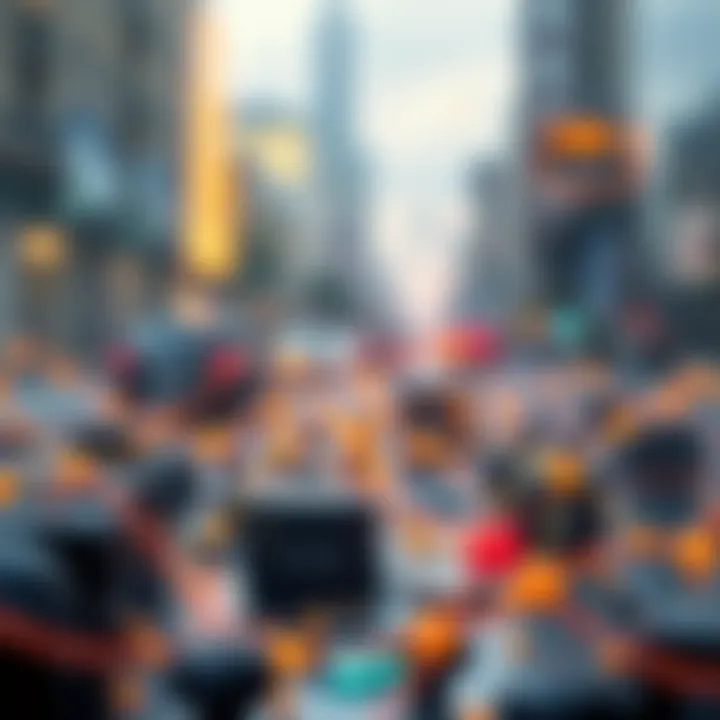 Visual representation of technological innovations impacting IOTA network development