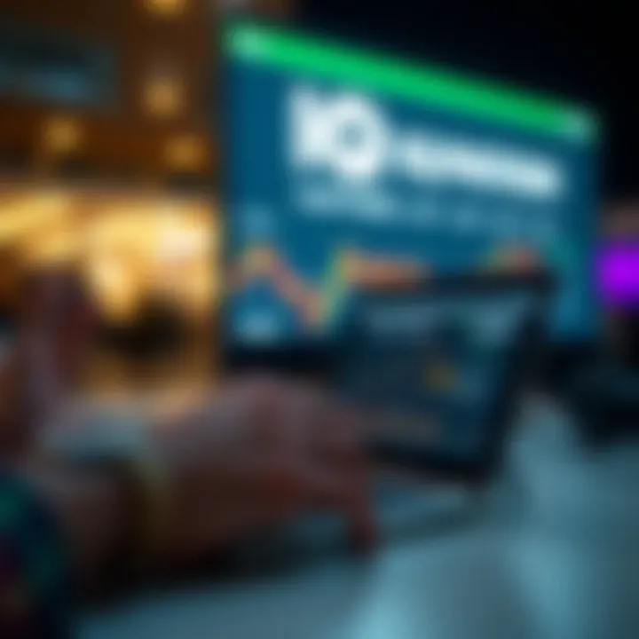 Illustration of online platform sharing and commission rewards