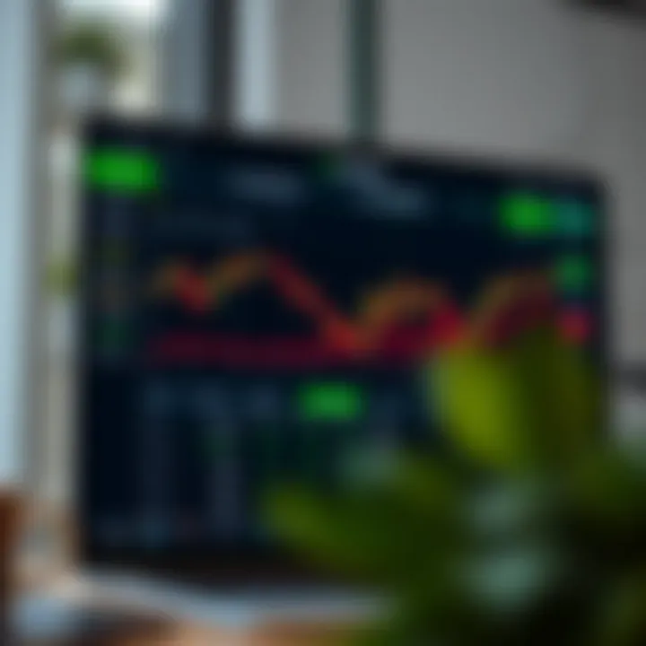 Overview of IQ Option platform user interface showing investment options and trading charts
