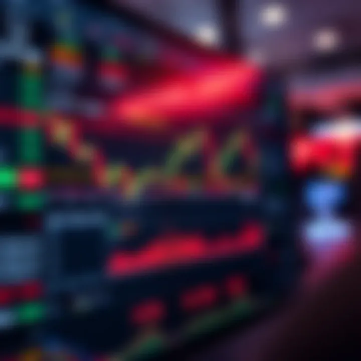 Secure digital trading platform interface with graphs and analytics