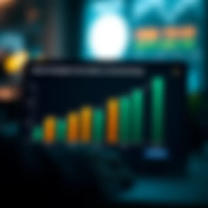 Graph showing strategies to increase earnings for Pocket Option affiliates