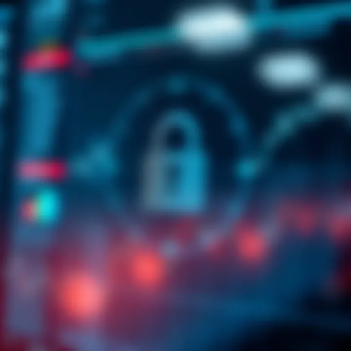 Visual representation of security measures implemented in Qhotex for user protection