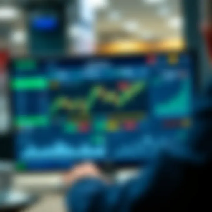 User interface of QQuotex platform showing trading dashboard with charts and key features