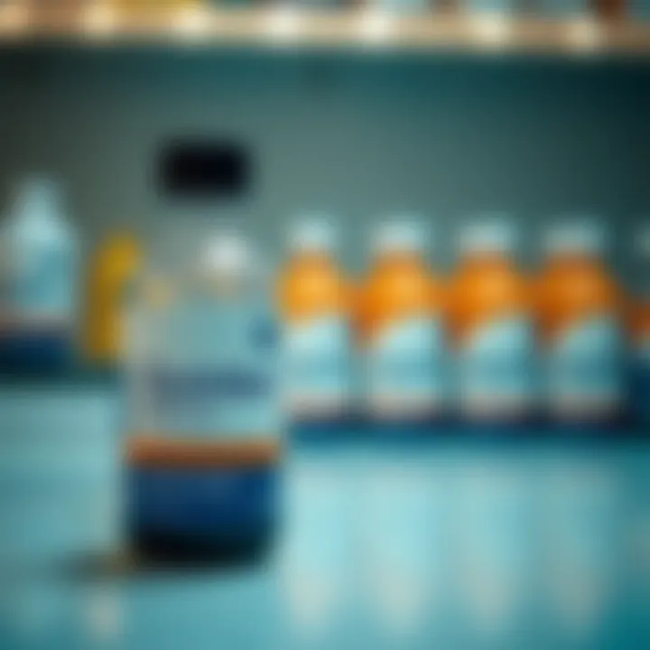 Bottle of Quiotex showcasing the product label and packaging design