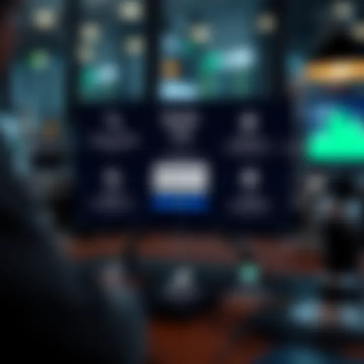 Visual guide displaying key features and tools available for Quotex affiliate partners