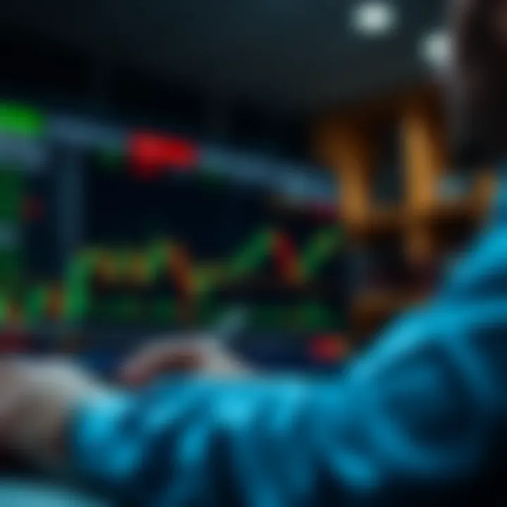 Illustration of secure binary options trading with focus on strategies and regulatory compliance