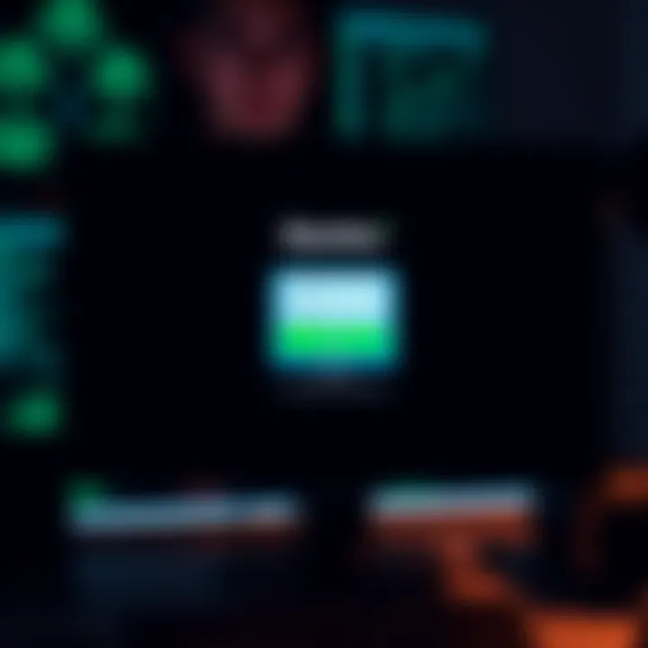 Computer screen displaying Quotex login page with username and password fields