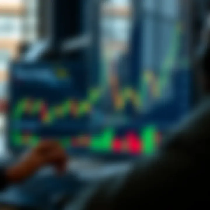 Graph showing market trends and potential trading strategies on Quotex