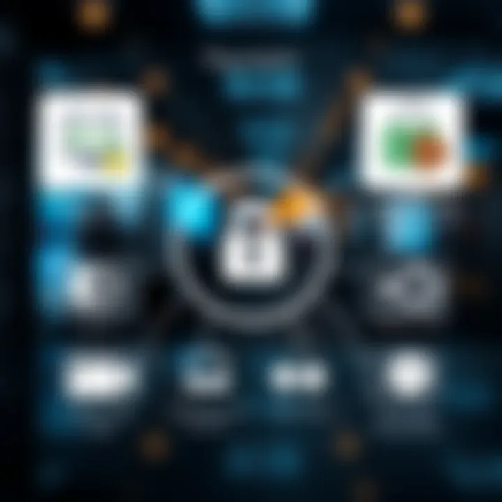 Payment Options and Security Features on Quotex Platform Icons representing secure payment methods and digital financial transactions on Quotex platform