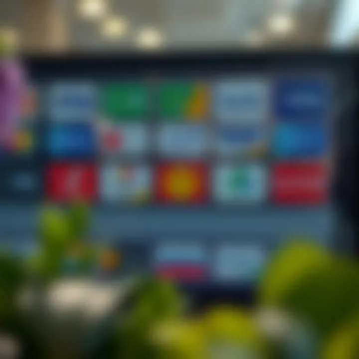 Display of multiple payment methods available on Quotex platform