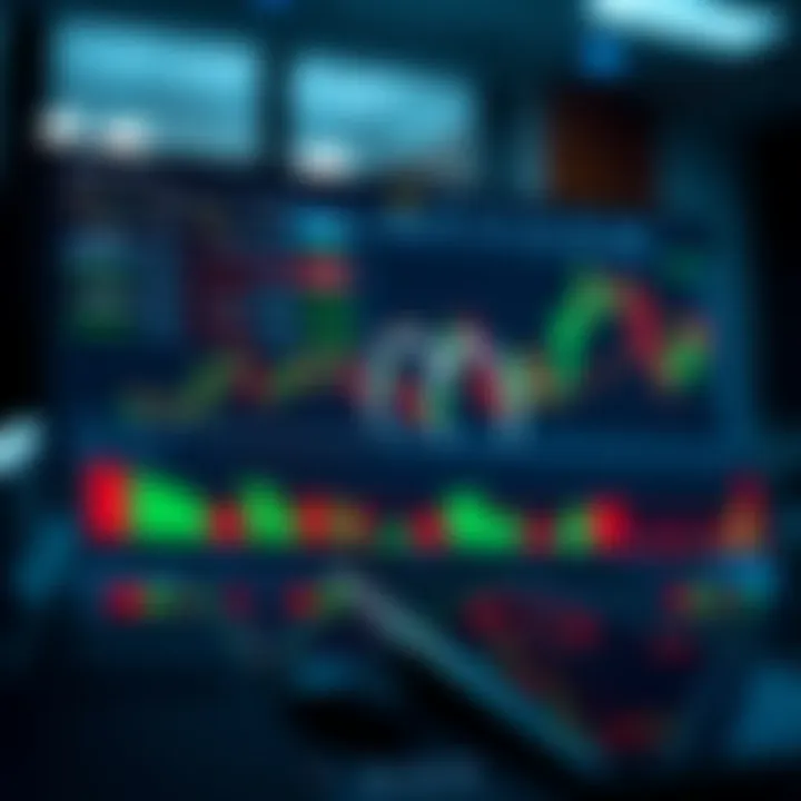 User interface showing trading charts and options on Quotex platform