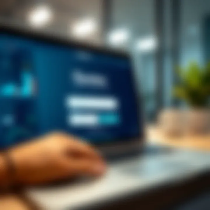 Secure login interface of Quotex platform showing username and password fields