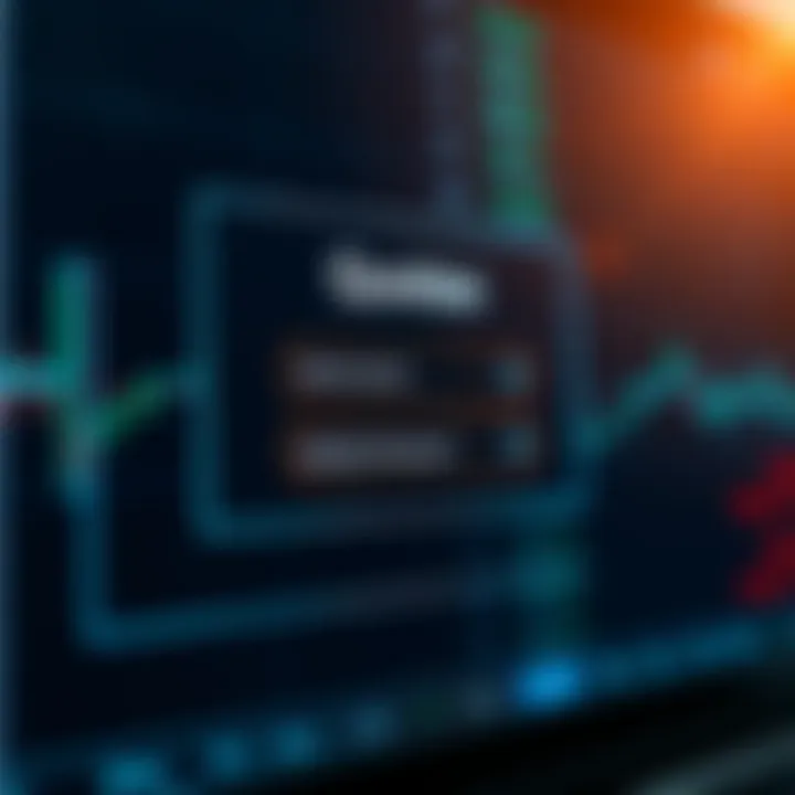 Secure login interface displaying username and password fields on a digital trading platform