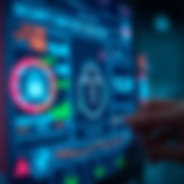 Security and Reliability Indicators on Quotex.com Visual representation of security measures and trust indicators for online trading platforms