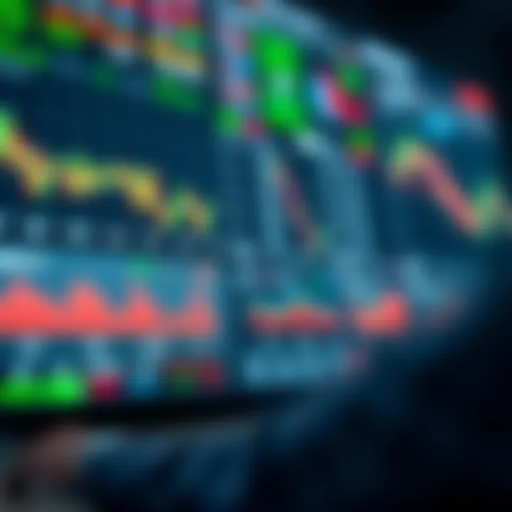 Visual representation of Quotex signal interface showing trading indicators and data charts