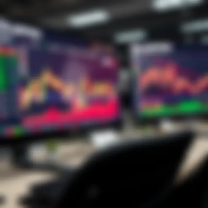 Dashboard displaying key trading features and live market data on Quotex platform