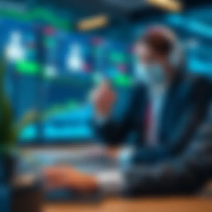 Secure digital trading environment with protective elements and user support