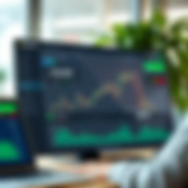 Dashboard view of Quotex platform highlighting main trading features after successful login