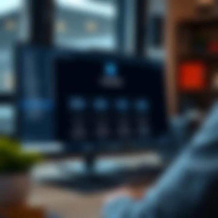 Diagram showing Quotex installation and configuration workflow on a Windows computer