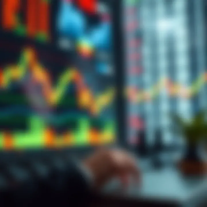 Illustration of financial charts and secure trading environment symbolizing safe binary options investment