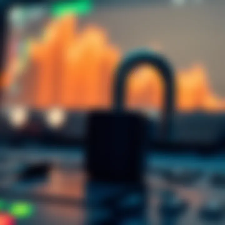 Illustration of security measures and withdrawal options for trading platforms