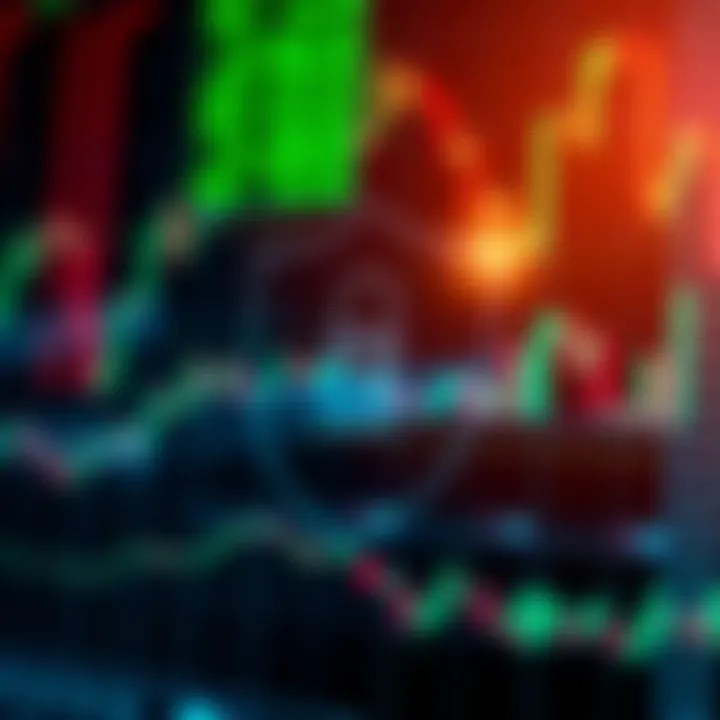 Security shield symbol overlaying digital financial charts depicting secure trading operations