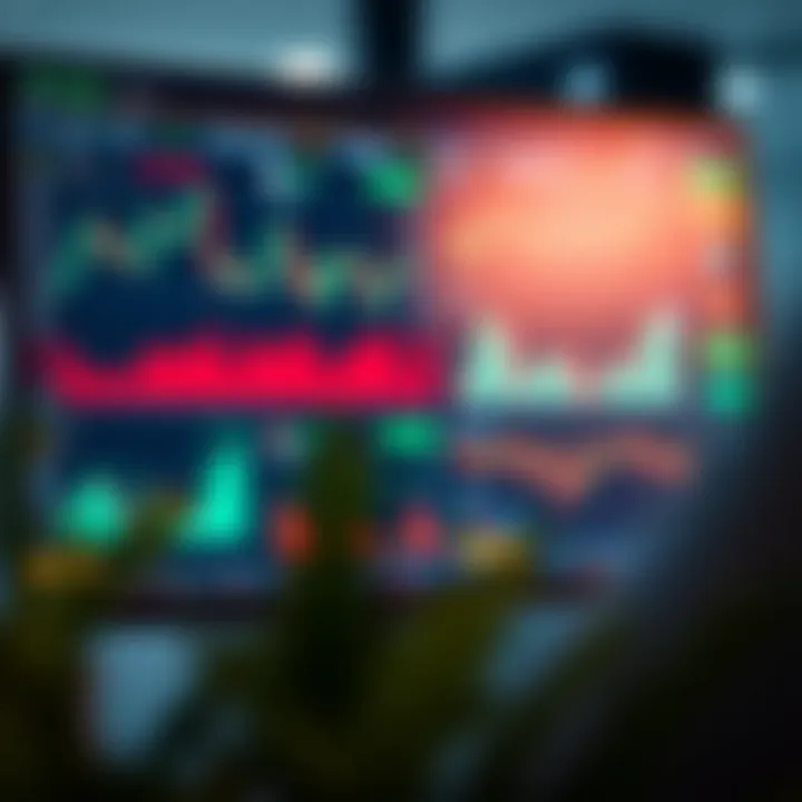 Interface of Pocket Option trading platform showing various asset charts and trading options