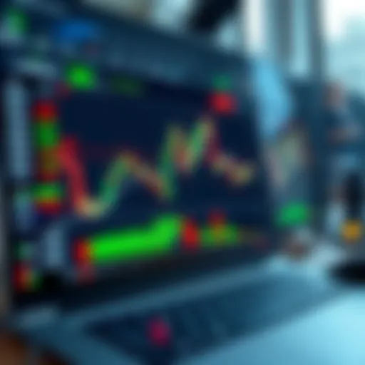 Quotex Option Platform Interface Overview Interface of Quotex Option trading platform showing graph and trading tools