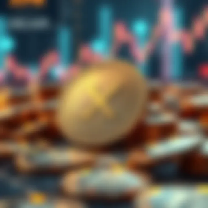 Regulatory Factors Affecting XRP and Cryptocurrency Market Dynamics Illustration of regulatory influences impacting the financial market for digital currencies