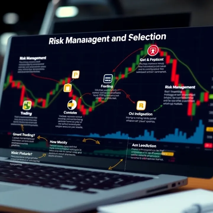 Diagram illustrating risk management strategies and trading platform features