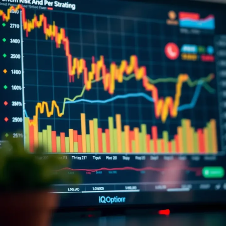 Graph depicting asset performance analysis and risk management strategies