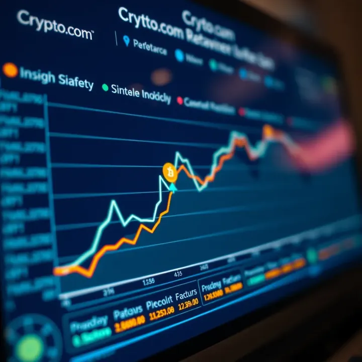 Graph illustrating Crypto.com platform's user experience and safety features