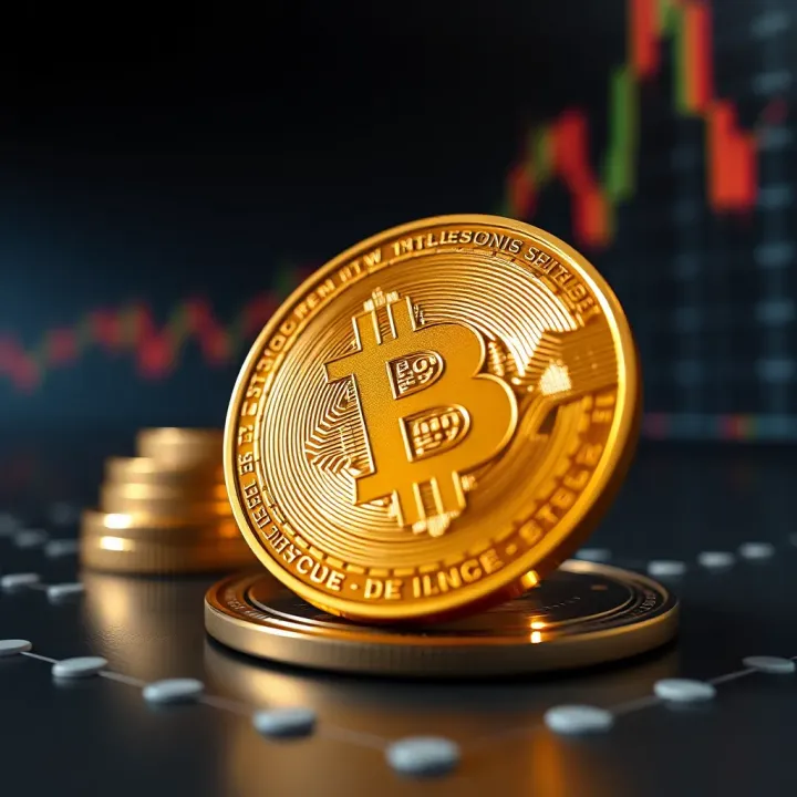 Visualization of future Bitcoin scenarios with expert predictions and influencing factors