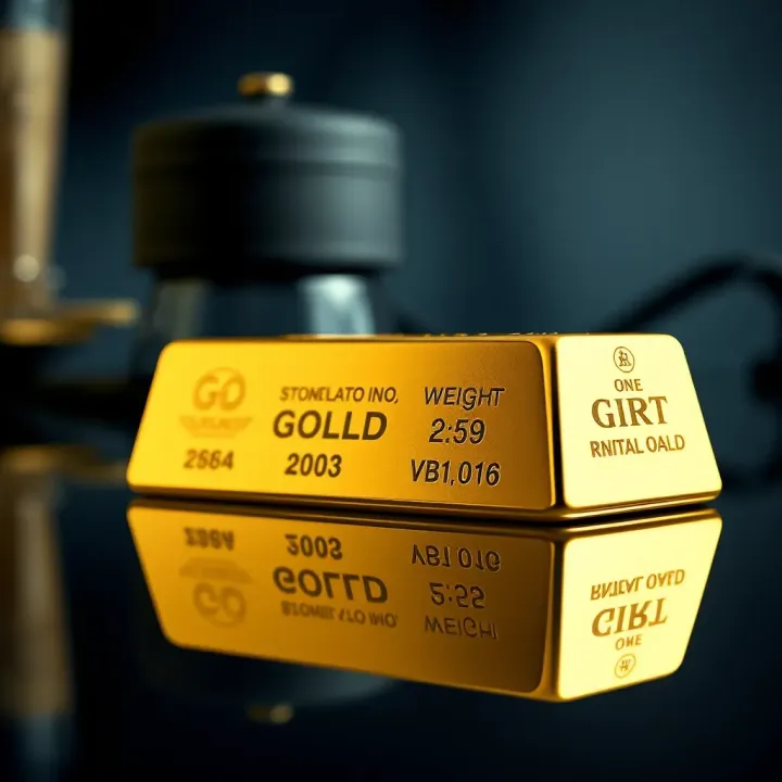 Peso padrão e detalhes sobre barras de ouro