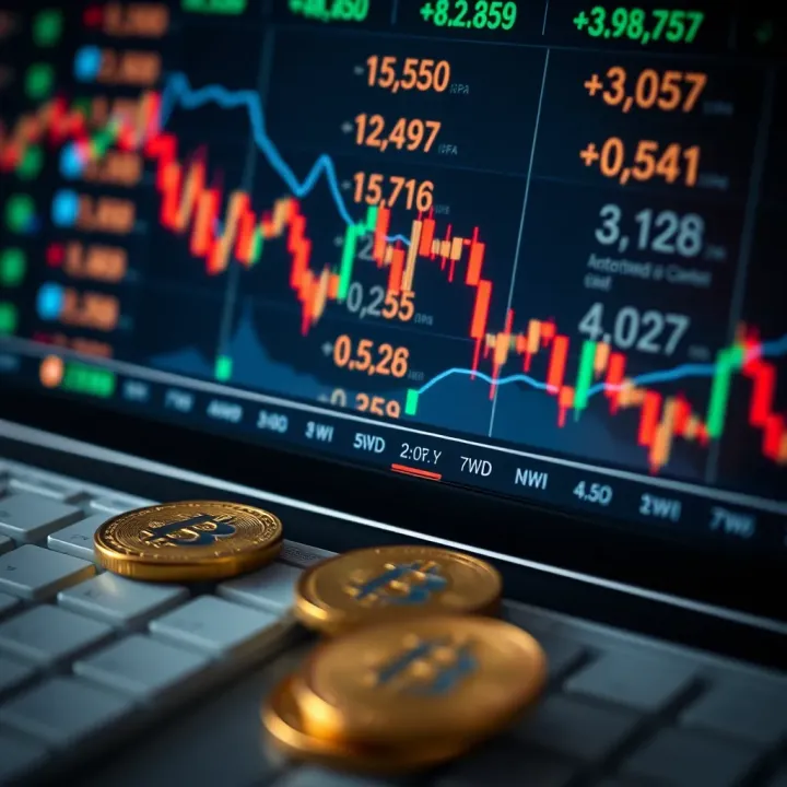 Visual representation of currency pairs with exchange rates for Forex trading